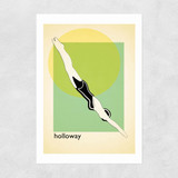 Holloway Lido Unframed Print