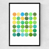 Colourplay II Narrow Black Frame