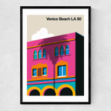 Venice Beach 80 Narrow Black Frame