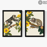 Monkey Diptych