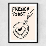 French Toast Narrow Black Frame