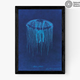 Lion's Mane Jellyfish Medium Black Frame