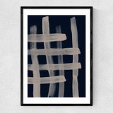 The Grid II Narrow Black Frame