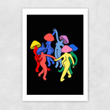 Mushroom Dance Unframed Print