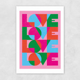 Love by Judy Andrews Unframed Print