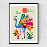 Peacocks Rachel Lee Narrow Black Frame