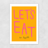 Let's Eat by SimplyExtraJordanary Unframed Print