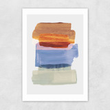 Abstract Brush Strokes 49 Unframed