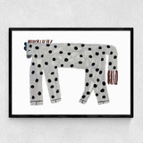 Yeehaw Spotty Narrow Black Frame