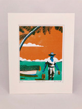 Second Catch by Daniel Haskett Unframed Print