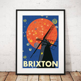 Brixton Windmill Unframed Print