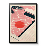 Endless Summer - Poolside Unframed Print