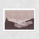 Minimal Landscape Unframed Print
