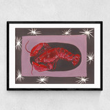 My Lobster Narrow Black Frame