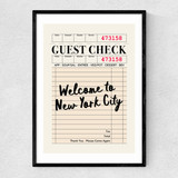 NY Guest Check