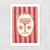 Pink Champagne Unframed Print