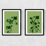 Terre Verte Set Narrow Black Frame