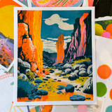 Grand Canyon by OHH DEER - Art Print - East End Prints Unframed Print