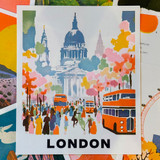 St Paul's Cathedral by OHH DEER - Art Print - East End Prints Unframed Print