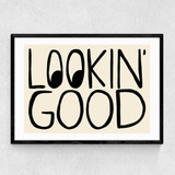 Lookin' Good Narrow Black Frame