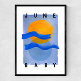 June Baby Narrow Black Frame