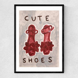 Cute Shoes Narrow Black Frame