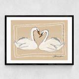 Let This Love Find Me Narrow Black Frame