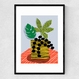 Cheeuh Narrow Black Frame