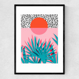 Whoa Narrow Black Frame