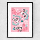 Playa Narrow Black Frame