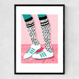 Aiight Narrow Black Frame