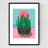 Amped Narrow Black Frame