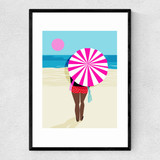 Fer Sure Narrow Black Frame