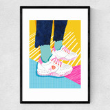 Butter Narrow Black Frame