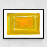 Solar Feeling I Narrow Black Frame