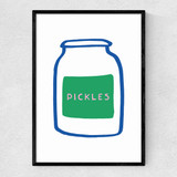 Pickles Narrow Black Frame