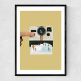 Memories On Film Narrow Black Frame