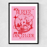 Murder On The Dance Floor Narrow Black Frame