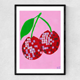 Disco Cherry Narrow Black Frame