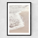 Waves II Narrow Black Frame