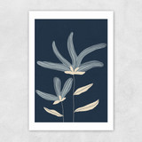 Two Flowers Unframed Print