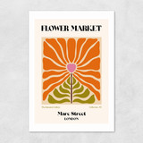 Mare Street Flower Market Unframed Print