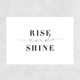 Rise and Shine by Honeymoon Hotel Unframed Print