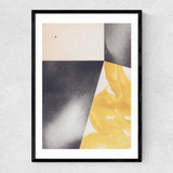 Number Five Narrow Black Frame