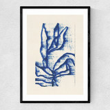 Wind Among the Branches II Narrow Black Frame