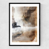 Layers I Narrow Black Frame