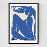 1952 Matisse Narrow Black Frame