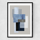 Pieces 27 Narrow Black Frame
