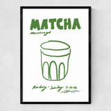 Matcha Narrow Black Frame