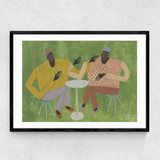 In Good Company Narrow Black Frame